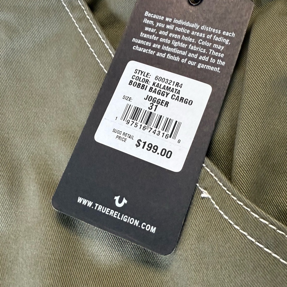 New BOBBI BAGGY CARGO JOGGER
TRUE RELIGION - Picture 15 of 16